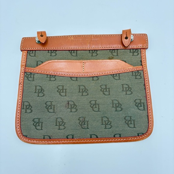 Dooney & Bourke Insert Pocket Cabriolet Canvas Vacchetta Removable Signature USA - Picture 1 of 5